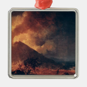 The Eruption of Mount Vesuvius in 1771 Metal Tree Decoration