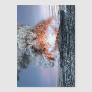 The eruption of the Kilauea volcano in Hawaii,