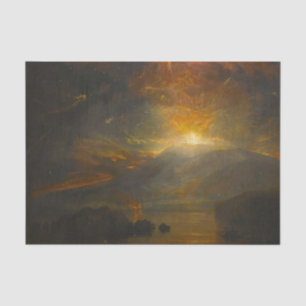 The Eruption of the Soufriere Mountains by Turner Tissue Paper