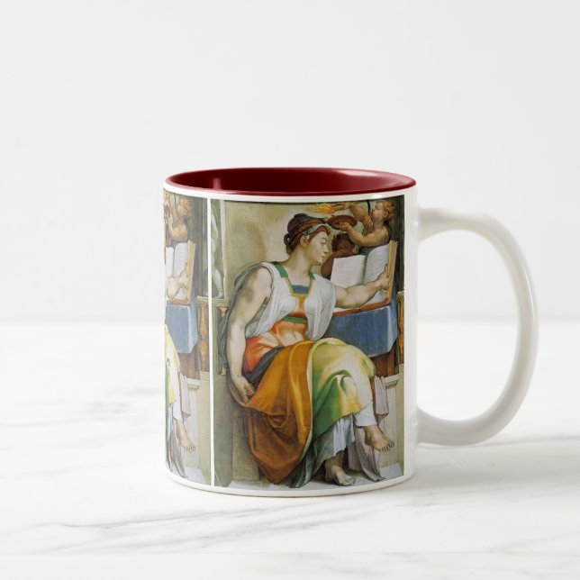 the Erythrean Sibyl Two-Tone Coffee Mug (Right)