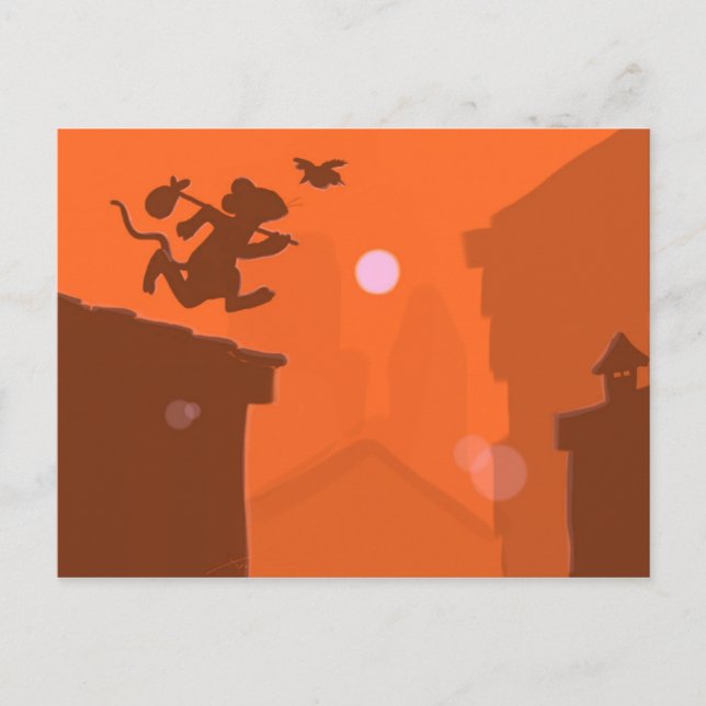 The Escape Postcard (Front)