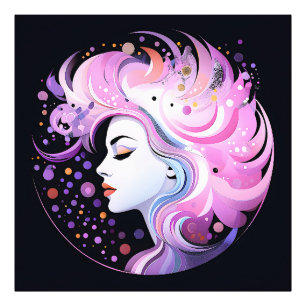 "The Essence of Elegance" Women's Beauty Photo Print