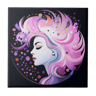 "The Essence of Elegance" Women's Beauty Tile