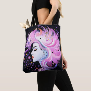 "The Essence of Elegance" Women's Beauty Tote Bag