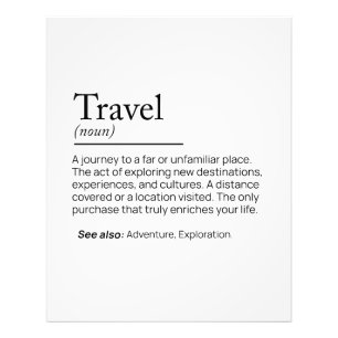The Essence of Travel Photo Print