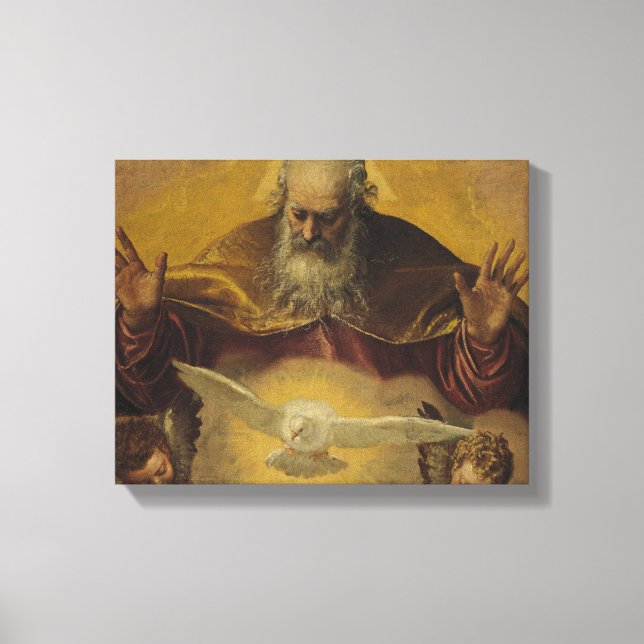 The Eternal Father Canvas Print (Front)