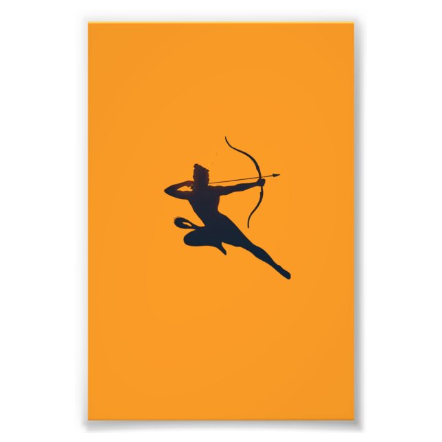 The Eternal Glow of Dussehra – Shree Ram Photo Print (Front)