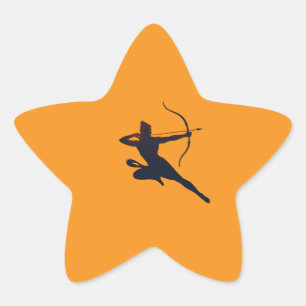 The Eternal Glow of Dussehra – Shree Ram Star Sticker