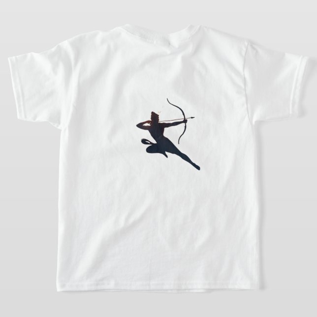 The Eternal Glow of Dussehra – Shree Ram T-Shirt (Laydown Back)