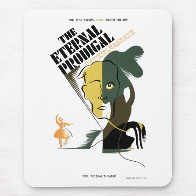 The Eternal Prodigal Mouse Mat (Front)