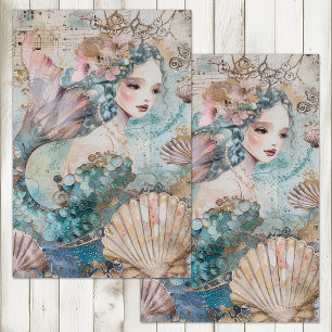 THE ETHEREAL MERMAID DECOUPAGE TISSUE PAPER