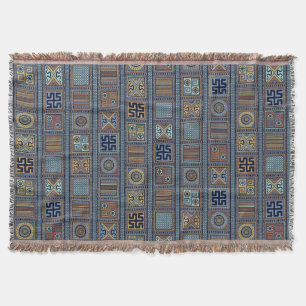 The Etruscan Enigma Throw Blanket