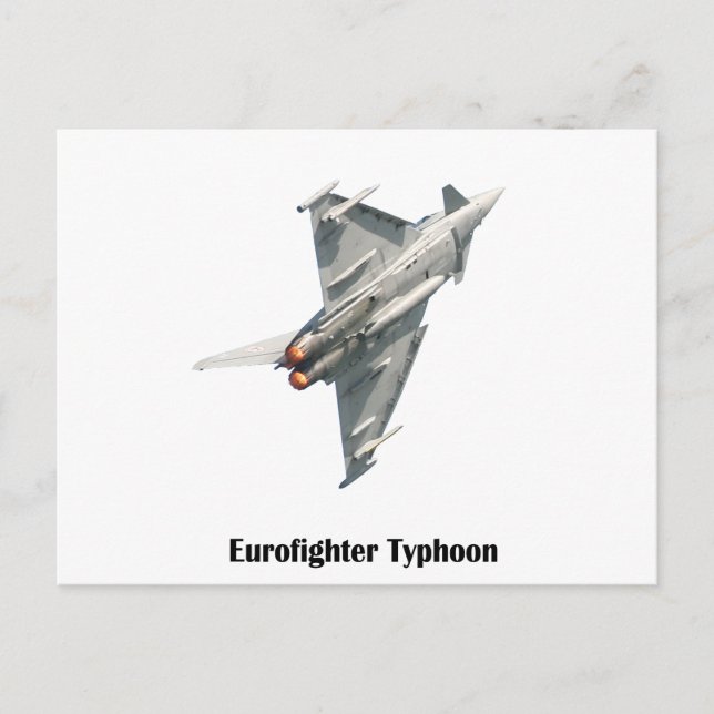 The Eurofighter Typhoon Postcard (Front)