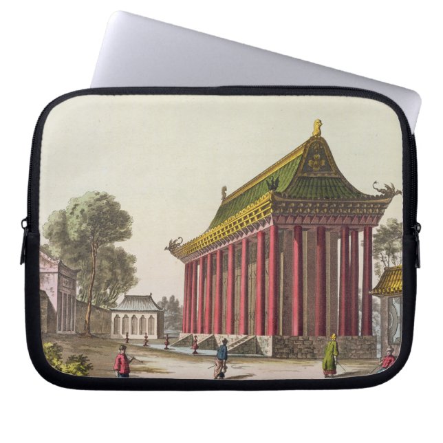 The 'European Palace' at Yuen-Ming-Yuan, illustrat Laptop Sleeve (Front)