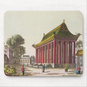 The 'European Palace' at Yuen-Ming-Yuan, illustrat Mouse Mat
