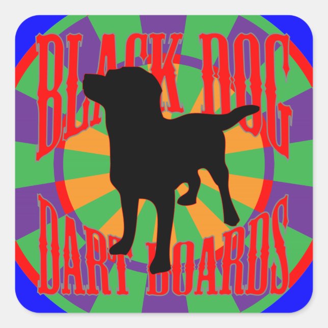 The Evader Square Sticker (Front)