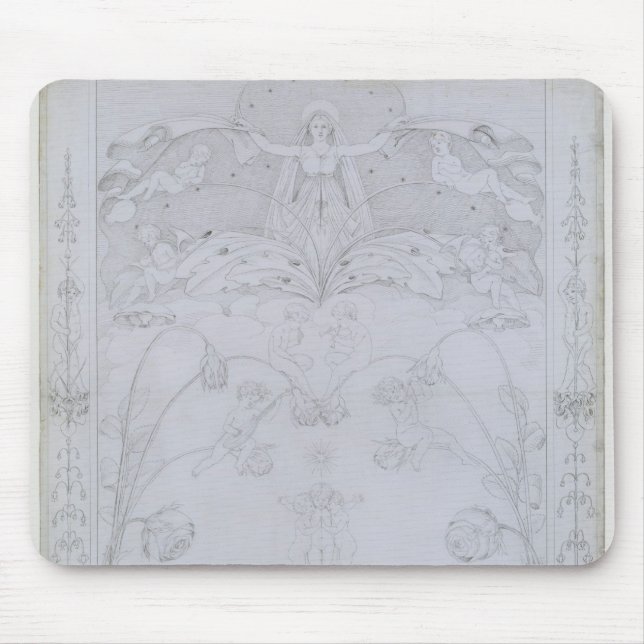 The Evening, 1803 Mouse Mat (Front)