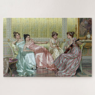 The Evening by Vittorio Reggianini Jigsaw Puzzle