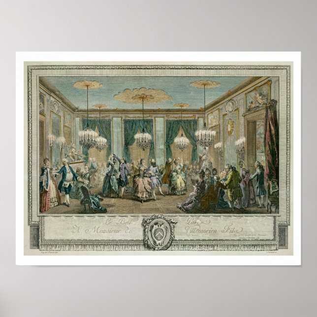 The Evening Dress Ball at the House of Monsieur Vi Poster (Front)