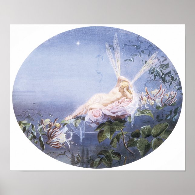 The Evening Star, Fairy Painting Poster (Front)