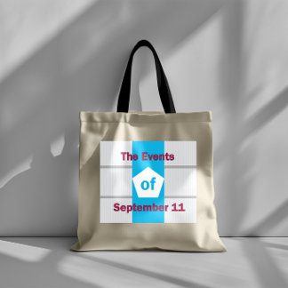 The Events of September 11 Blog Cover Tote Bag