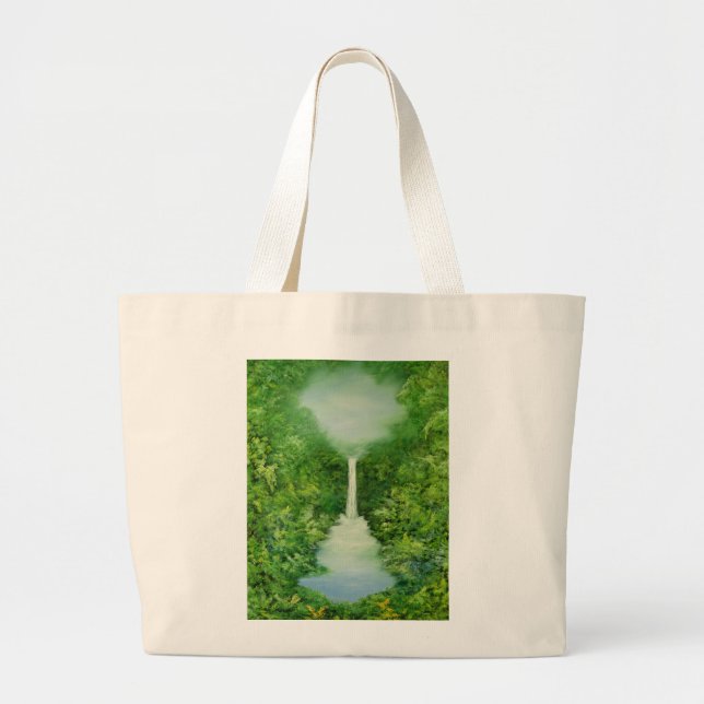 The Everlasting Rain Forest 1997 Large Tote Bag (Front)