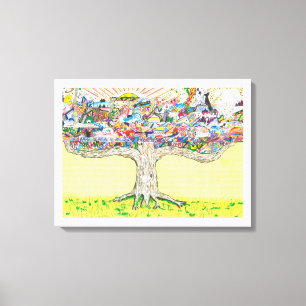"The Everything Tree" Canvas, by Rip Rense. Canvas Print
