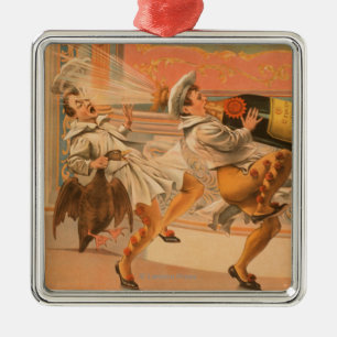 The Evil Eye "A Bird & a Bottle" Theatre Metal Tree Decoration