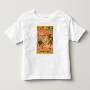 The Evil Eye "A Bird & a Bottle" Theatre Toddler T-Shirt