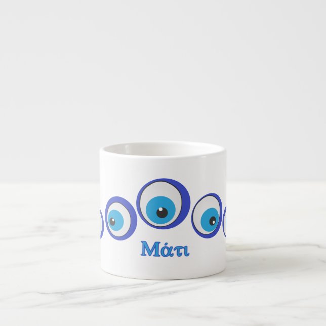 The Evil Eye Espresso Cup (Front)
