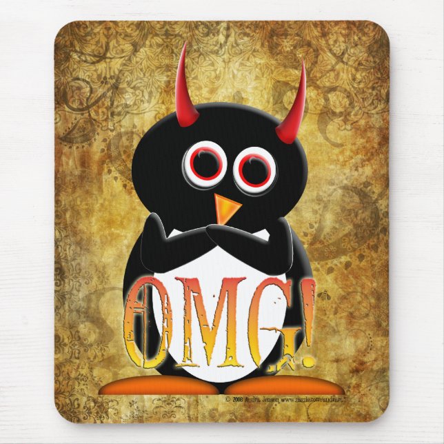 The Evil Penguin Project TM Mouse pad (Front)