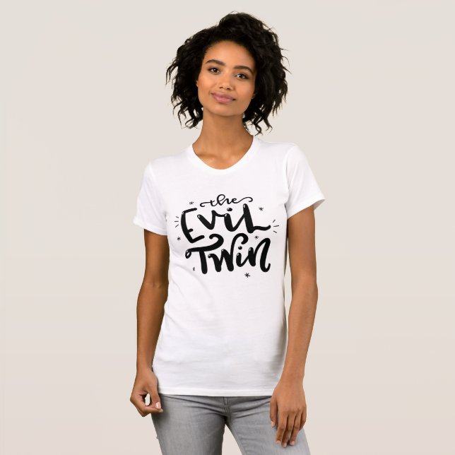 The Evil Twin T-Shirt (Front Full)