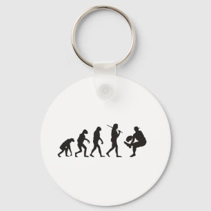 The Evolution Of Baseball Pitcher Key Ring