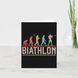 The Evolution Of Biathlon Target Shooting Xc Skiin Card
