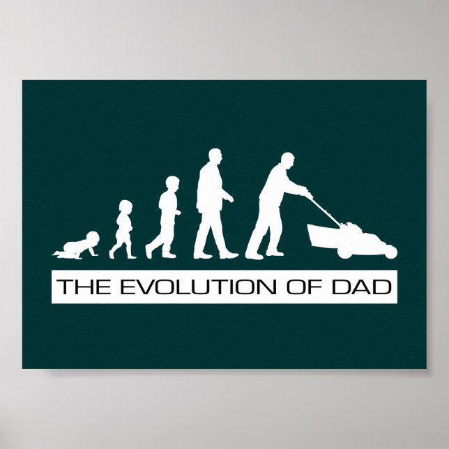 The Evolution of Dad Poster (Front)
