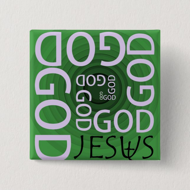 THE EVOLUTION OF FORGIVENESS 15 CM SQUARE BADGE (Front)