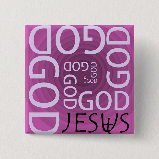 THE EVOLUTION OF FORGIVENESS 15 CM SQUARE BADGE (Front)