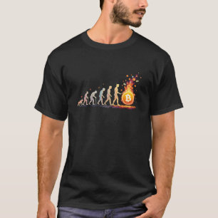 The Evolution Of Money Crypto Currency Bitcoin Evo T-Shirt