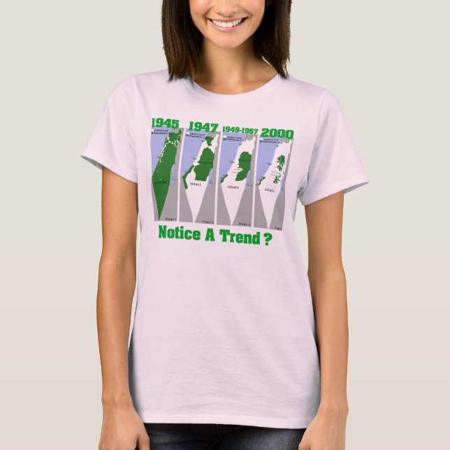 The Evolution of Palestine T-Shirt (Front)