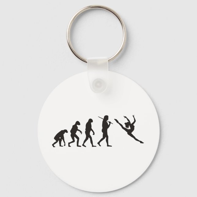 The Evolution of the Dancer Key Ring (Front)
