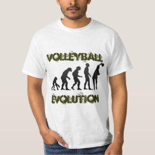 The Evolution Of Volleyball T Shirt