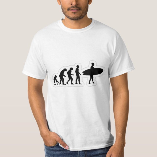The Evolutionary Surfer T-Shirt (Front)