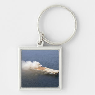 The ex-Oriskany, a decommissioned aircraft carr Key Ring
