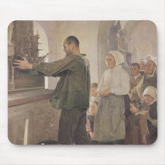 The Ex Voto, 1898 Mouse Mat (Front)