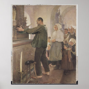 The Ex Voto, 1898 Poster