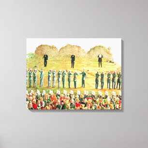 The Execution of Maximilian I Canvas Print