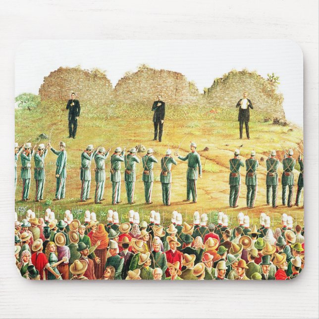 The Execution of Maximilian I Mouse Mat (Front)