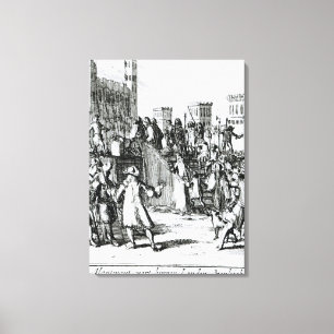 The Execution of the Duke of Monmouth Canvas Print