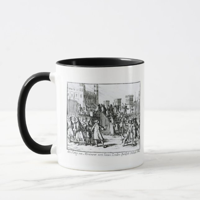 The Execution of the Duke of Monmouth Mug (Left)