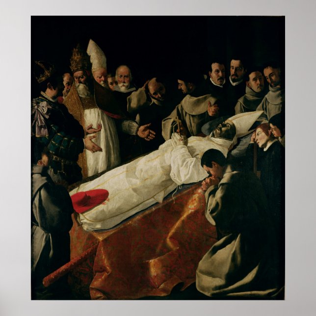 The Exhibition of the Body of St. Bonaventure Poster (Front)